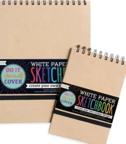 Ooly - Skitseblok - DIY - Hvid 13 X 19 CM