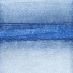 Organzapose - Str. 7X10 CM - Blå - 10 Stk