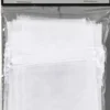 Organzapose - Str. 7X10 CM - Hvid - 10 Stk