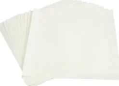 Origami Papir - Str. 30X30 CM - 80 G - Hvid - 12 Ark