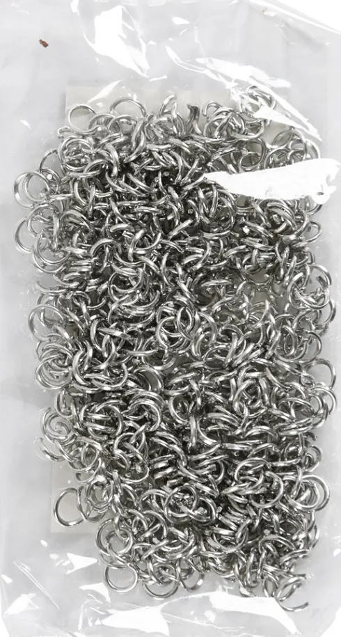 O-Ring - Str. 4,4 MM - Tykkelse 0,7 MM - Forsølvet - 500 Stk