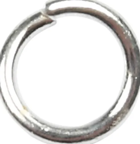 O-Ring - Str. 4,4 MM - Tykkelse 0,7 MM - Forsølvet - 500 Stk