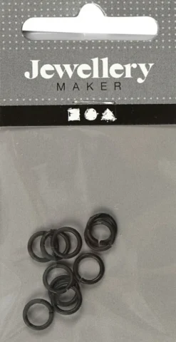O-Ring - Str. 7 MM - Tykkelse 1 MM - Sort - 50 Stk