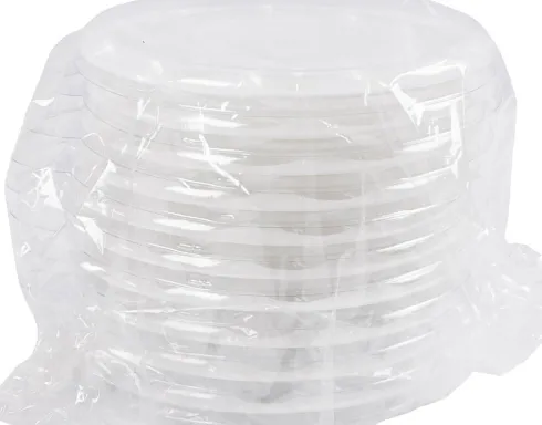 Palet - Ø 17 CM - Hvid - 10 Stk