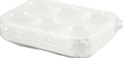 Palette - Str. 13X8,5 CM - Hvid - 10 Stk