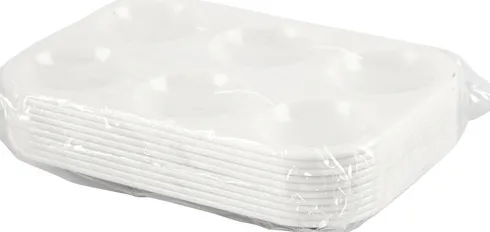 Palette - Str. 13X8,5 CM - Hvid - 10 Stk