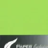 Paper Exclusive - Kort - A6 - 240G - Lime Tekstureret - 10 Stk