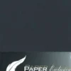 Paper Exclusive - Kort - A6 - 240G - Sort Tekstureret - 10 Stk