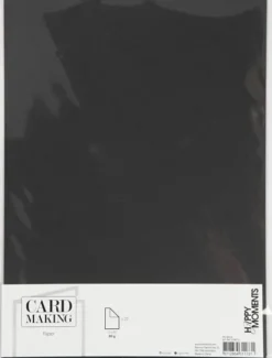 Papir - A4 - 210X297 MM - 80 G - Sort - 20 Stk
