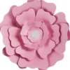Papirblomster - Ø 15+25 CM - 230 G - Lyserød - 2 Stk