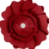 Papirblomster - Ø 15+25 CM - 230 G - Rød - 2 Stk