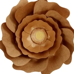 Papirblomster - Ø 15+25 CM - Natur - 2 Stk