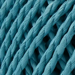 Papirgarn - Tykkelse 2,5-3 MM - Turkis - L 40 M - 150 G