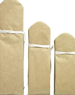 Papir Pomponer - Ø 20+24+30 CM - 16 G - Guld - 3 Stk