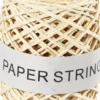 Papirsnor - Tykkelse 1 MM - Natur - 50 M