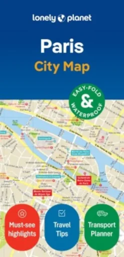 Paris City Map - Lonely Planet