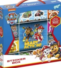 Paw Patrol - Klistermærke Sæt Med Bog - Over 500 Klistermærker