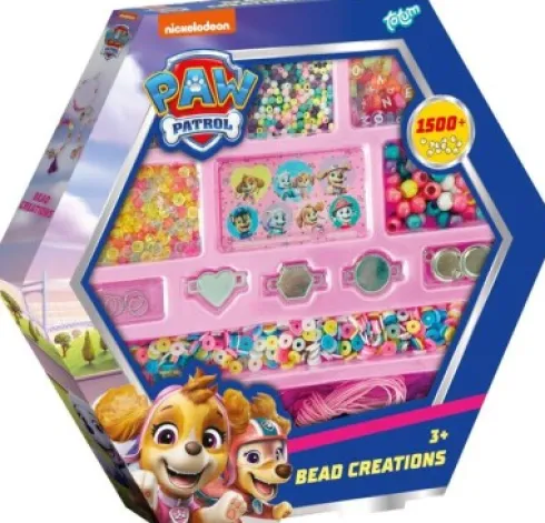 Paw Patrol - Perlesæt Til Smykker - Over 1500 Dele