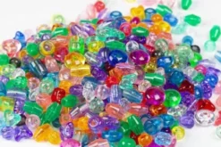 Pearl 'N Fun Perler - Transparent Mix I Bøtte - 200 G