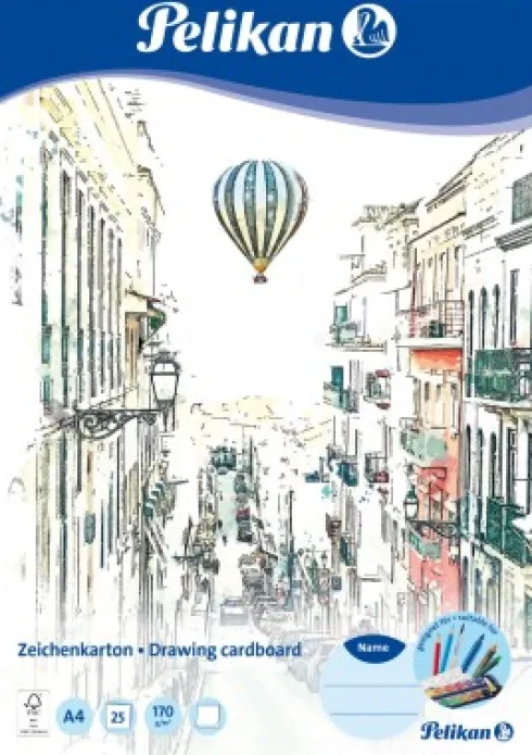 Pelikan Drawing Cardboard A4 / 25 170 G / M²
