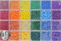 Perlemix I Farvenuancer 3-6Mm, 6 Farver - Pearl N Fun