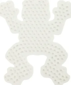 Perleplade - Frø - Str. 10 CM - Medium - 1 Stk