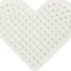 Perleplade - Lille Hjerte - Medium - Nabbi Biobeads