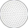 Perleplade - Lille Rund - Str. 9 CM - Medium - Transparent - 1 Stk