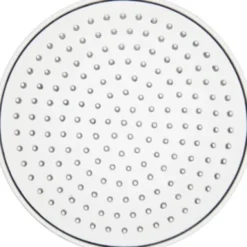 Perleplade - Lille Rund - Str. 9 CM - Medium - Transparent - 1 Stk