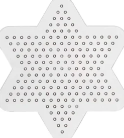 Perleplade - Lille Stjerne - Medium - Ø 10 CM - 10 Stk