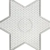 Perleplade - Stor Stjerne - Medium - Str. 15X15 CM - Klar