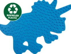 Perleplade - Triceratops Dino - Ses Creative - Green Beedz