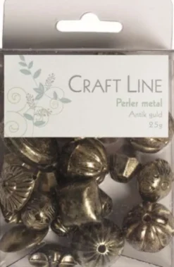 Perler Metal 25G Antik Guld - Craft Line