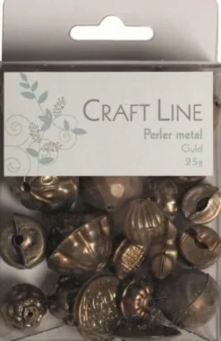 Perler Metal 25G Guld - Craft Line
