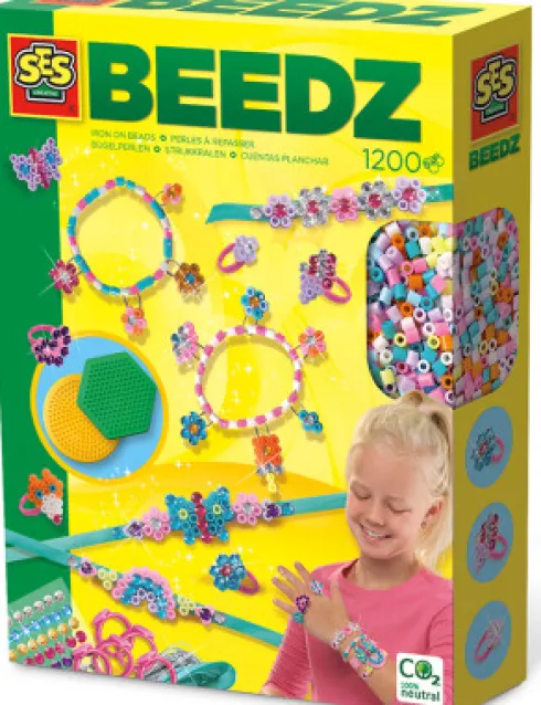 Perler Og Perleplader Sæt - Smykkesæt - Ses Creative - Beedz