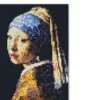 Perler Og Perleplader Sæt - Vermeer, Pigen Med Perleøreringen - Bedez Art