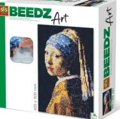 Perler Og Perleplader Sæt - Vermeer, Pigen Med Perleøreringen - Bedez Art