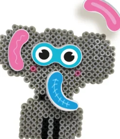 Perler Og Perleplade Sæt - Fun Pins Dyr - Ses Creative - Beedz