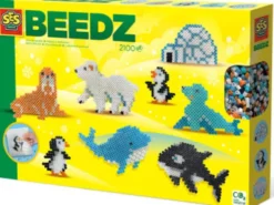 Perler Og Perleplade Sæt - Polardyr - Ses Creative - Beedz