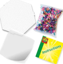 Perler Og Perleplade Sæt - Prinsesser Og Kæledyr - Ses Creative - Beedz