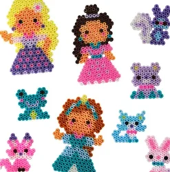 Perler Og Perleplade Sæt - Prinsesser Og Kæledyr - Ses Creative - Beedz