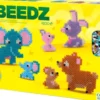 Perler Og Perleplade Sæt - Søde Dyrefamilier - Ses Creative - Beedz
