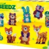 Perler Og Perleplade Sæt - Skovens Dyr - Ses Creative - Green Beedz
