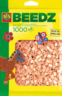 Perler Til Perleplader - 1.000 Stk. - Mat Rosa - Ses Creative - Beedz
