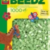 Perler Til Perleplader - 1.000 Stk. - Mintgrøn - Ses Creative - Beedz