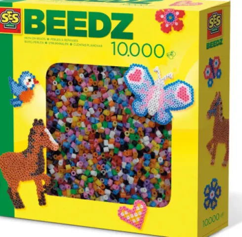 Perler Til Perleplader - 1.0000 Stk. - Multi - Ses Creative - Beedz
