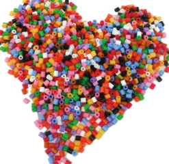 Perler Til Perleplader - 1.000 Stk. - Neon Pink - Ses Creative - Beedz