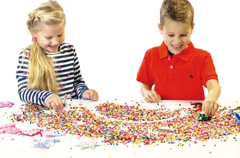 Perler Til Perleplader - 1.000 Stk. - Rød - Ses Creative - Beedz