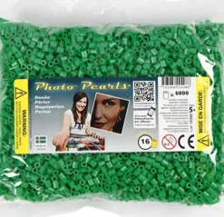 Photopearls - Medium - Grøn 16 - 6000 Stk. - Nabbi Fotoperler