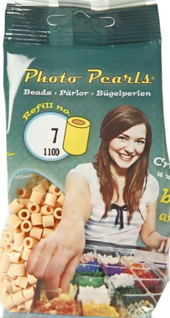 Photopearls - Medium - Lys Pudder 7 - 1100 Stk. - Nabbi Fotoperler